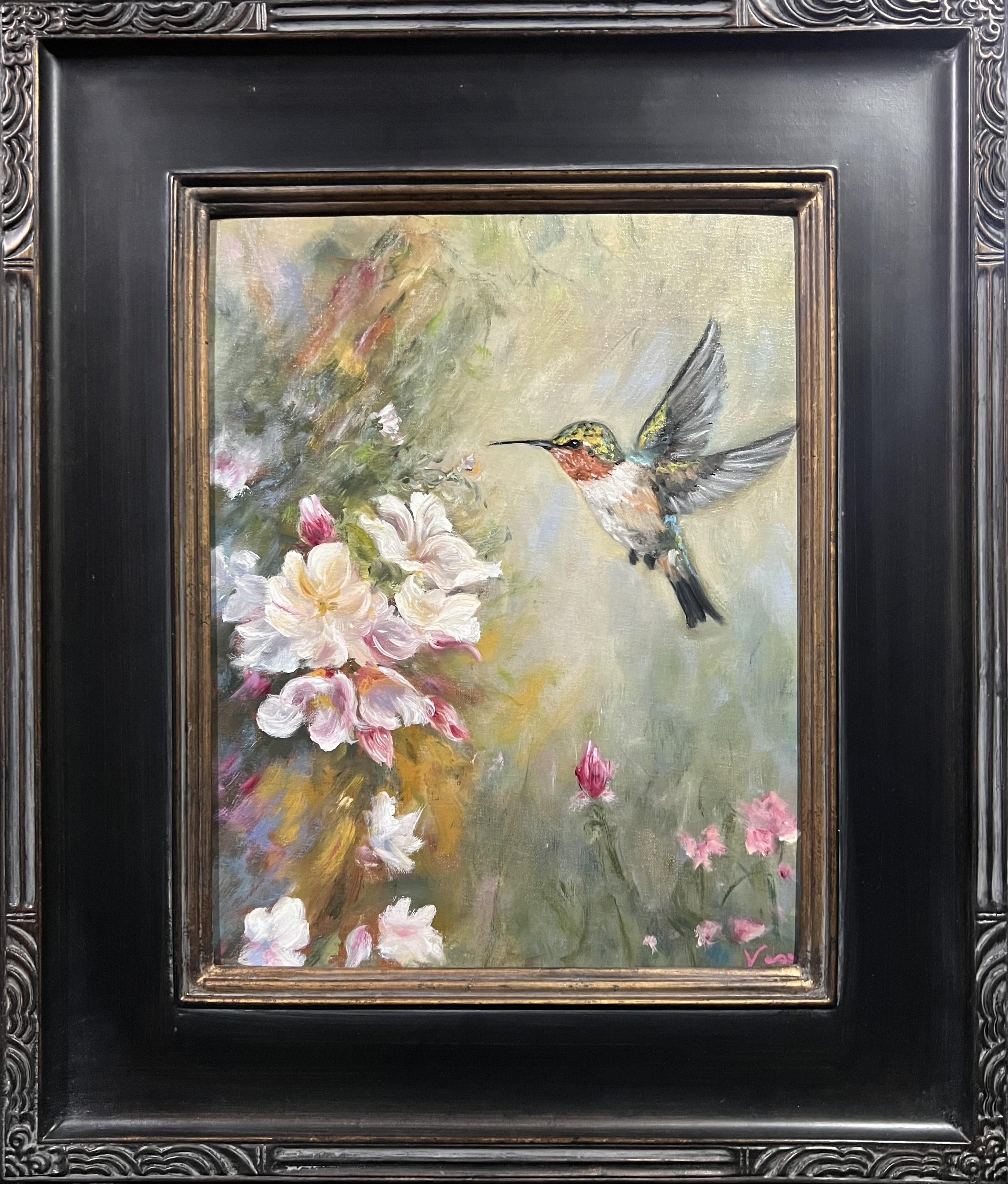Flying Jewel 14x11 $475 at Hunter Wolff Gallery